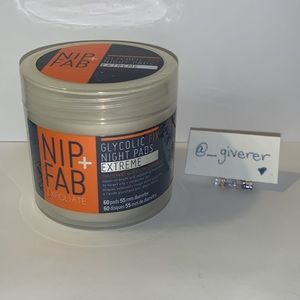 Sealed Nip+Fab Glycolic Fix Night Pads Extreme 60 Pads